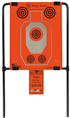 Taylor Targets Paper Target Frame (PPRFRAME) Includes Paper Target and Four Clips