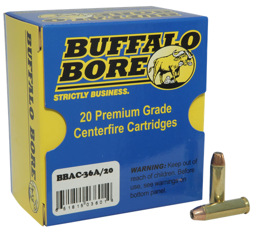 Buffalo Bore Standard Lead-Free Rifle Ammunition 8G, 45-70 Government, TSX Flat Nose (FN), 350 GR, 2150 fps, 20 Rd/Bx
