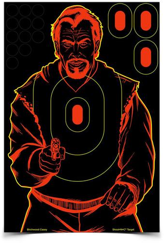Birchwood Casey Shoot-N-C 12"x18" Bad Guy Target (34645)