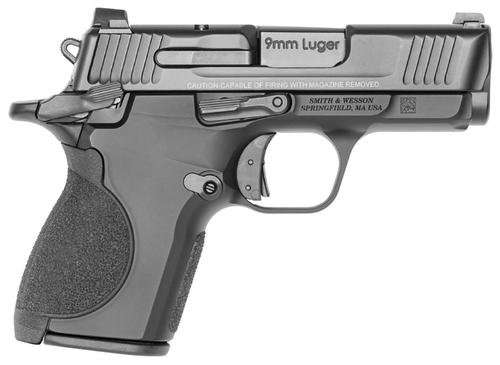 Smith and Wesson CSX Pistol 13661, 9mm Luger, 3.10", Interchangeable Backstrap, Matte Black Finish, 10 Rds