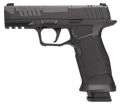 Sig Sauer P385 Optic Ready Pistol, 9mm, 4in, Textured Grips, Black Finish, 17 Rds