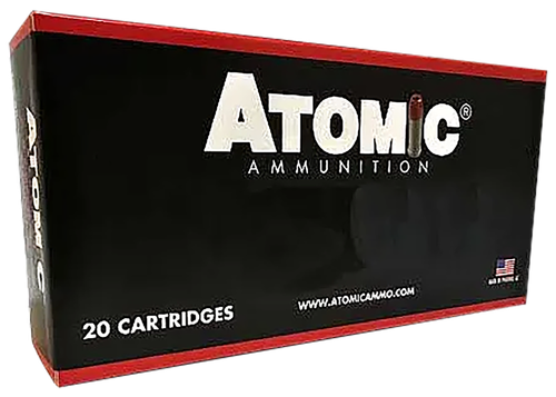 Atomic Rifle Ammunition 04959, 5.56, Round Nose, 125 gr, 20 Rd/Bx