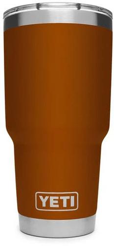 Yeti Rambler Tumbler 30oz Stainless Steel Cup, DuraCote Clay (YRAM30CL)