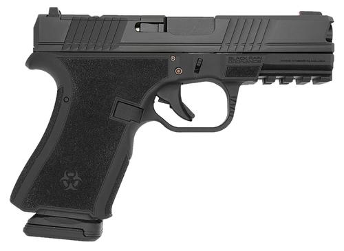 Black Rain Ordnance Frontline Optic Ready Pistol FL9MMBLK, 9mm Luger, 4in, Black Polymer, Black Cerakote Finish, 15 Rds