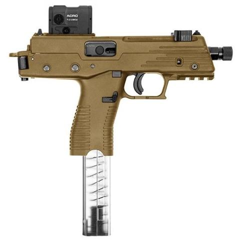 B&T TP380 Semi-Auto Pistol BT-42001-US-CT, 380 ACP, 5 in, Aimpoint Acro P2 Coyote Tan Finish, 30 Rds