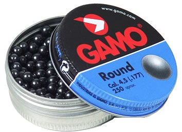 Gamo 8.2 Grain .177 Caliber Round Lead BBs/250 Count (632032454)