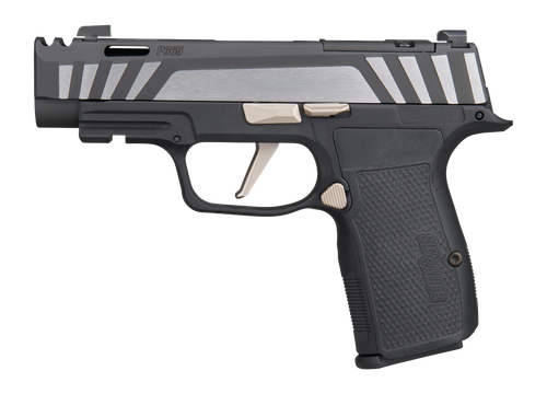 Sig Sauer P365 AXG Equinox Optic Ready Pistol, 9mm, 3.10in, Black G10 Grips, Equinox Black Finish, 12 Rds