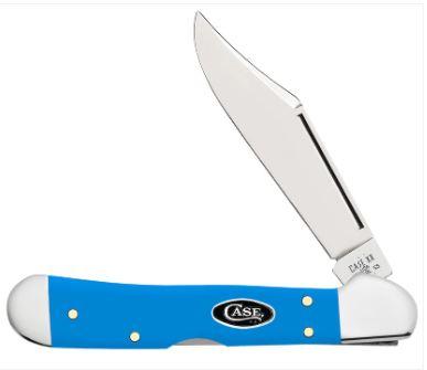 Case Knife Smooth Light Blue Synthetic Mini CopperLock®(68902)