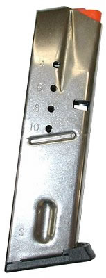 Smith & Wesson 69 Series 9MM 10 Round Stainless Magazine (19055)