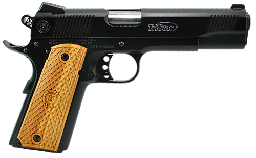 Tri-Star American Classic II 1911 Pistol 85614, 9mm Luger, 5in, Wood Grips, Blued Finish, 9 Rds