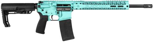 Black Rain Spec + Fusion Semi-Auto Rifle BROFUSIONTBB, 5.56x45mm NATO, 16", Tiffany Blue Finish, 30 Rds