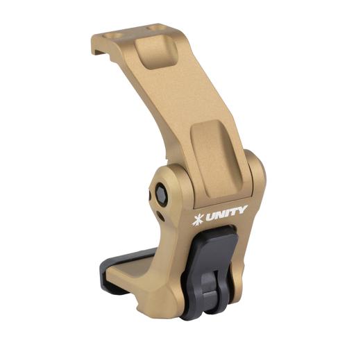 Unity Tactical LLC Fast Magnifier Flip To Center Mount For Holosun Magnifier, Flat Dark Earth