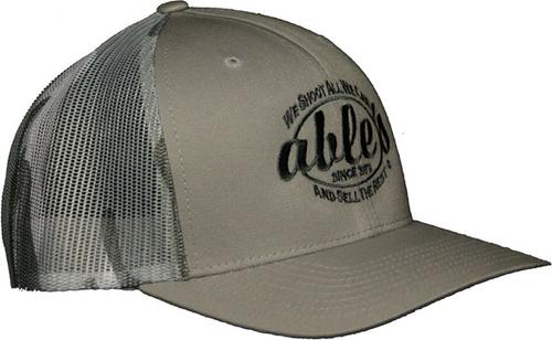 Able's Mesh Cap Silver, Grey Camo (ACSGC)