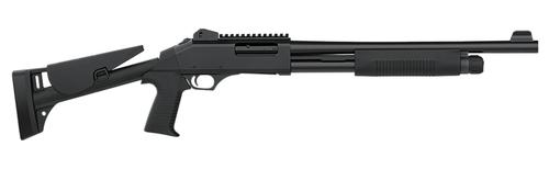 Dickinson LLC Tac-4 ST Shotgun TAC4ST, 12 Gauge, 3" Chmbr, Adj Comb Stock, Picatinny Rail, Black Finish