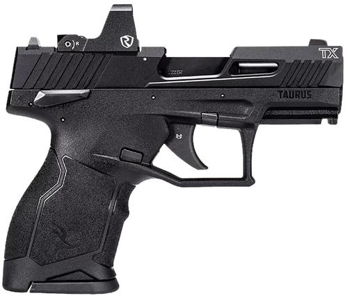 Taurus TX22C Pistol 1TX2213110RI, 22 LR, 3.60", Black Finish, w/Riton RDS, 10 Rds
