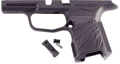 Wilson Combat Sig P365 Macro Grip Module, No Manual Safety, Black (365M-SB)