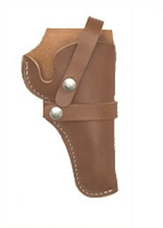 Hunter Leather Hip Holster, Tan, Fits Taurus Judge 3 in BBL