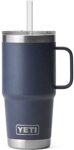 Yeti Rambler 35oz Travel Mug w/ Straw Lid (21071501813) Stainless Steel, Navy