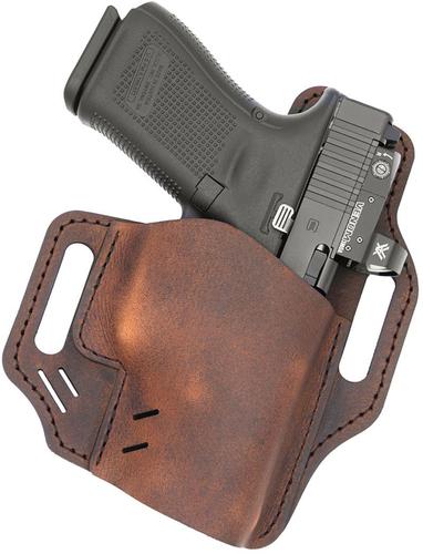 Versacarry Guardian OWB Left Hand Holster, Brown, Size 1 (G1BRNL)