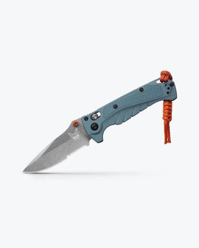 Benchmade Mini Adira Folding Knife w/Partially Serrated Edge Drop Point Blade (18065S)