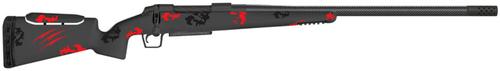 Fierce CT Rival XP Bolt Action Rifle FCTRXP22CM20BR, 22 Creedmoor, 20" Threaded, Blood Red Camo Carbon Stock, 4 Rds