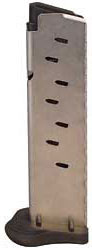 Walther Magazine, 8 Round, 380 Automatic Colt Pistol (ACP), Stainless, For Model PK380 (505600)