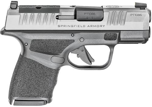 Springfield Hellcat Pro OSP Pistol HC9319SOSPCA, 9mm, 3",Optic Ready, Stainless Slide, Black Finish, 10 Rds *CA Compliant*