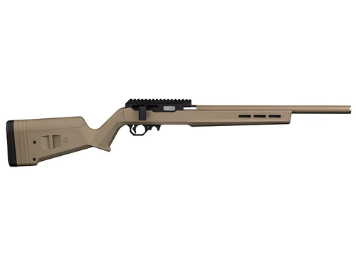 Volquartsen Vanquish 22 Summit ISR Straight Pull Bolt-Action Rifle, 22 LR, 18.5", Magpul FDE Stock, Integrally Suppressed Barrel, 10+1
