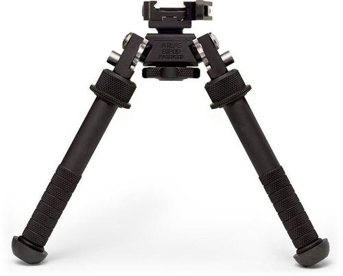 Atlas BT10-LW7 V8 Bipod, 1913 Picatinny Rail Mount, 4.75"-9", Aluminum, Black (BT10LW7)