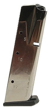 Mec Gar Smith & Wesson SW59 9MM 17 Round Nickel Magazine (SW5917N)