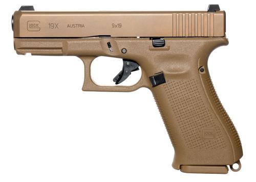 Glock G19X G5 Pistol PR19501X, 9mm, 4.02in, 19 Rds