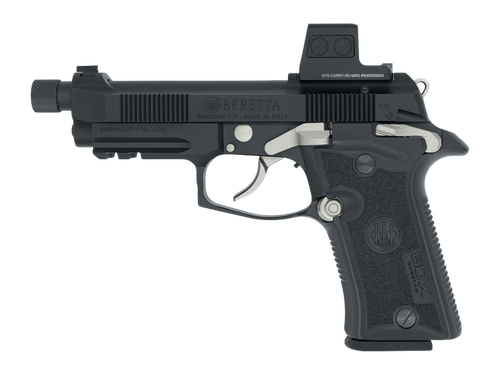 Beretta Cheetah 80X Optic Ready Pistol, 32 ACP, 4.40in, Black Grips, Black Cerakote Finish, 13 Rds