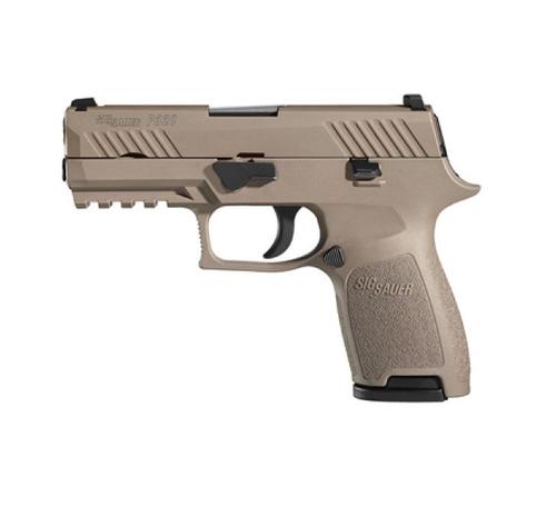 Sig Sauer   P320 Carry Pro Pistol W320CA-9-COY, 9mm, 3.9in, Black Polymer Grips, 17 Rds