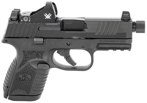 FN Herstal 509CT w/Optic Optic Ready Pistol 66100803, 9mm Luger, 4.32in, Black Interchangeable Backstrap, Black Finish, 10 Rds