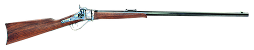 Taylors 1874 Sharps Rifle 220009, 45-70 GOVT, 32", Walnut Stock, Color Case-Hardened Finish, 1 Rd