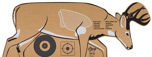 Allen EZ-Aim Deer Silhouette Cardboard Target, et