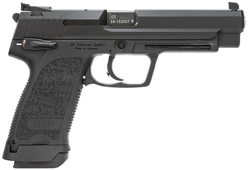 Heckler & Koch USP Expert V1 DA/SA Pistol 81000361, 9mm Luger, 5.2", Black Grips, Black Finish, 15 Rds