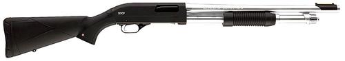 Winchester SXP Pump Shotgun 512268695, 20 Gauge, 18", 3" Chmbr, Black Synthetic Stock, Stainless Finish