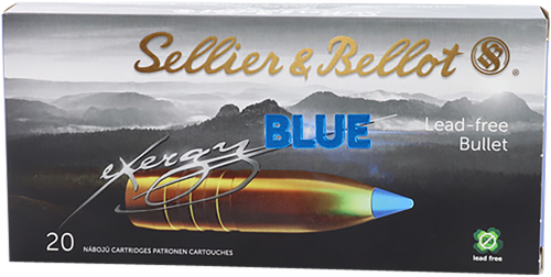 Sellier & Bellot Rifle Ammunition SB308XB, 308 Win, TAC-EX-Blue, 110 gr, 2766 fps, 20 Rd/Bx