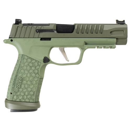 Sig Sauer P365 FUSE Semi-Auto Pistol, 9mm, 4.3", Optic Ready, 2 Tone Green Finish, 17+1/21+1 Rds