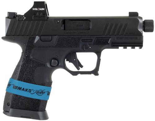 Kimber R7 Mako Carbon Compact TFS w/Optic Optic Ready Pistol 3800019, 9mm Luger, 4.42in, nc 3800019 R7 Mako Carbon Compact TFS OI 9mm 15+1 4.42" FNC Stainless Steel Slide Molded Stippling Interchangea