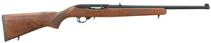 Ruger 10/22 Deluxe Sporter Rifle 1102, 22 LR, 18.5" Sporter, Semi-Auto, Walnut Stock, Blue Finish, 10 Rds