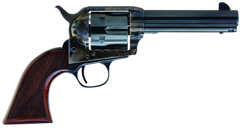 Cimarron Arizona Ranger Revolver AR400, 357 Mag, 4.75in, Checkered Walnut Grips, Steel Frame Finish, 6 Rds