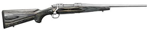 Ruger M77 Hawkeye Compact Bolt Action Rifle HHKM77CRBBZ 17107, 223 Remington, 16 1/2 in, Black Lam Stock, Matte Stainless Finish, 4 Rds