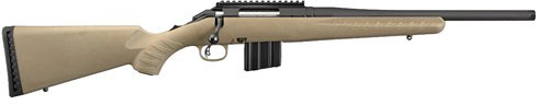 Ruger American Ranch Compact Bolt Action Rifle 26985, 350 Legend, 16", FDE Stock, Black Finish, 5 rd