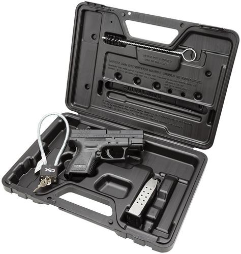 Springfield XD Essential Package XD9102HC, 40 S&W, 4", Checkered Polymer Grip, Black Finish, 12 Rd