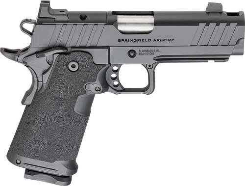 Springfield Prodigy Pistol PH9117AOS-COMP, 9mm, 4.25", Polymer Grips, OR Slide, Black Cerakote Finish, 20 Rds