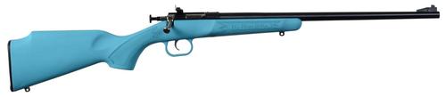 Crickett Single Shot Bolt Action Rifle KSA2302, 22 Long Rifle, 16.125", Blue Synthetic Stock, Blued Finish, 1 Rd