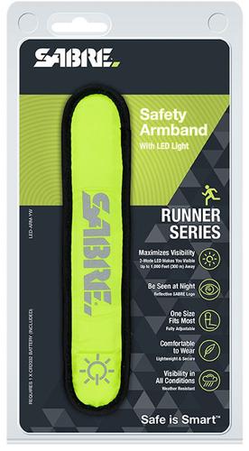 Sabre Safety LED Armband (LED-ARM-YW)