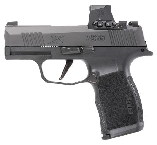 Sig Sauer P365 X Semi-Auto Pistol 365X9BXR3RXX10, 9mm, 3.1 in, Polymer Grip, Nitron Finish, Romeo-X, 10Rd